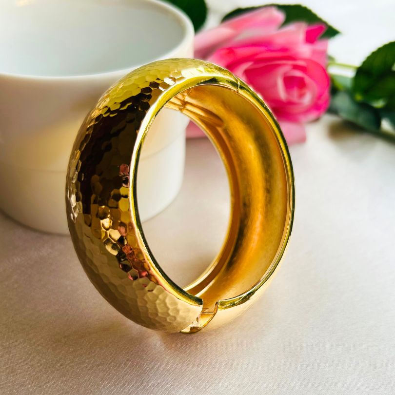 Rough Shiny Openable Kada/Cuff