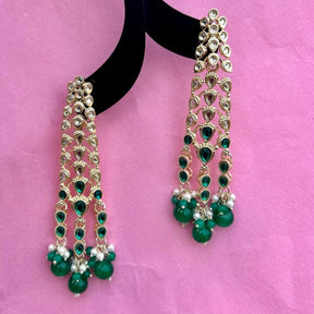 Riya Green Earrings