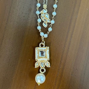 Manasi Kundan Pendant Mala