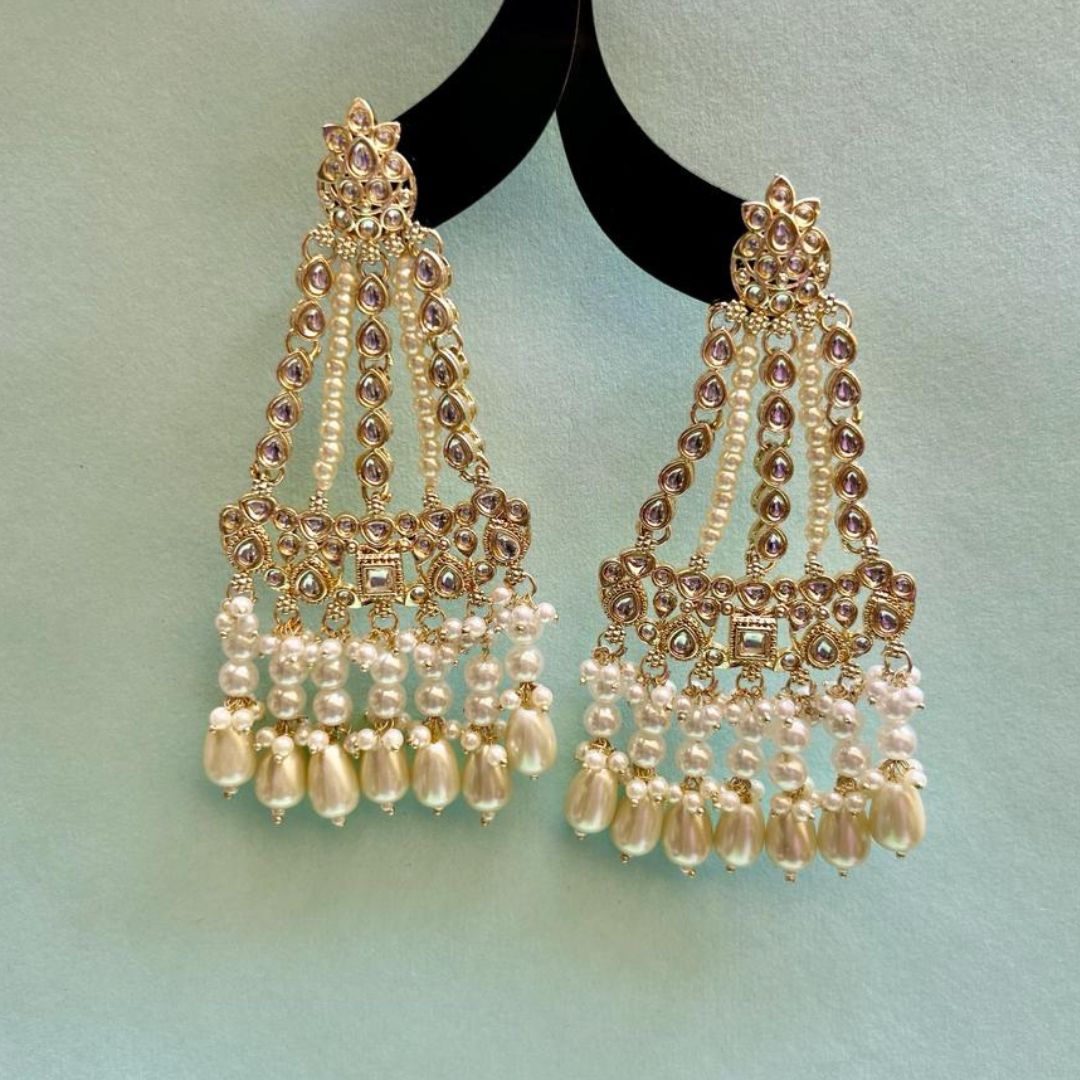 Saba Gold Jhoomar Earrings