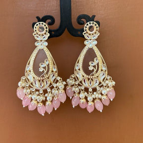 Saaf Pink Chandbalis