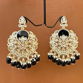 Lalita Kundan Chandbalis Earrings