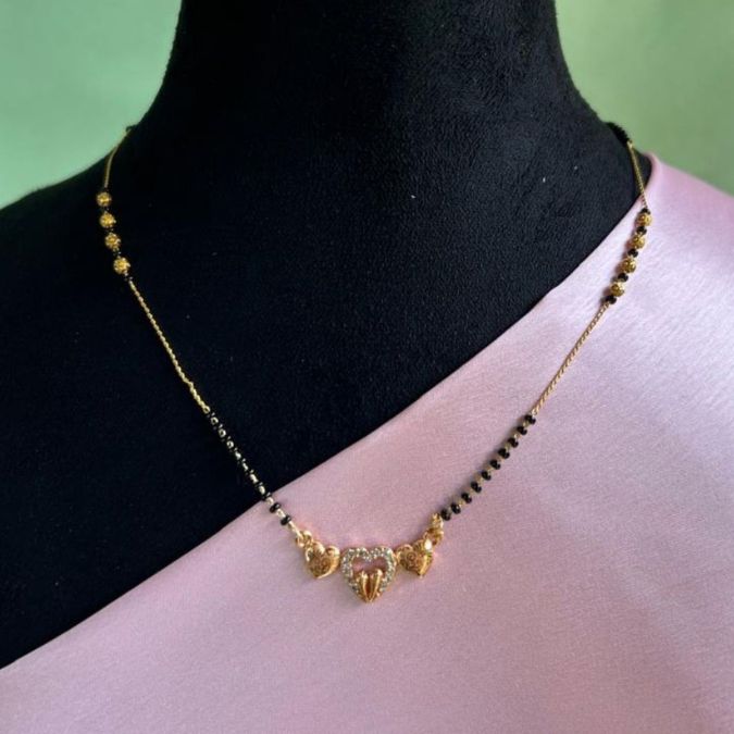 Trio Heart Mangalsutra