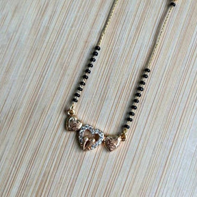 Trio Heart Mangalsutra