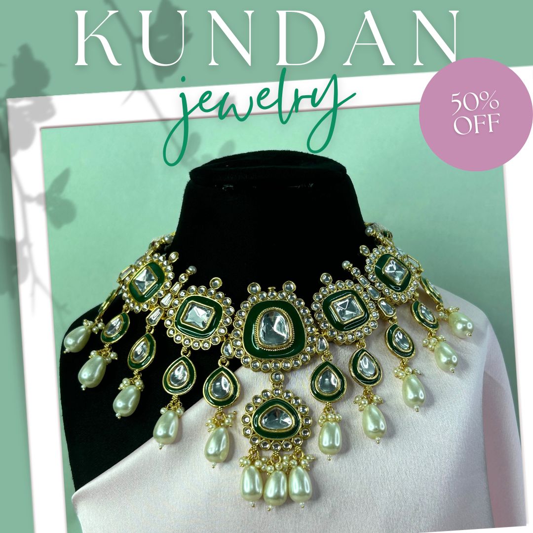 Dityaa Kundan Necklace Set