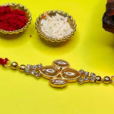 Bharata Pearl Rakhi (with Roli & Chawal)