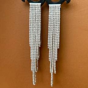 Boti Silver Party Earrings