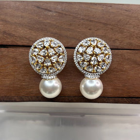 Enrich Pearl AD Stud Earring