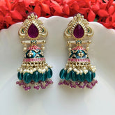 Meera Blue Jhumkas