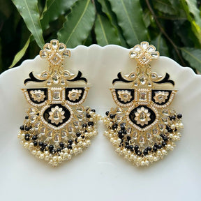 Raga Kundan Chandbalis Earrings