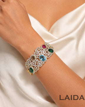 Multicolor American Diamond Bracelet