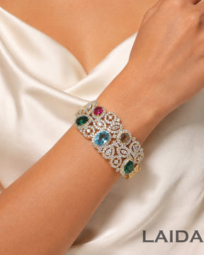Multicolor American Diamond Bracelet