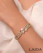 Royal Twisted American Diamond Bracelet