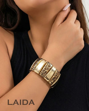 Animal Print Stretchable Bracelet - Narrow
