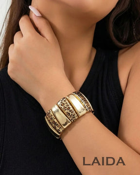 Animal Print Stretchable Bracelet - Narrow