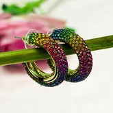 Bling Blogger Multi Hoop Earrings