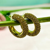 Bling Blogger Golden Hoop Earrings