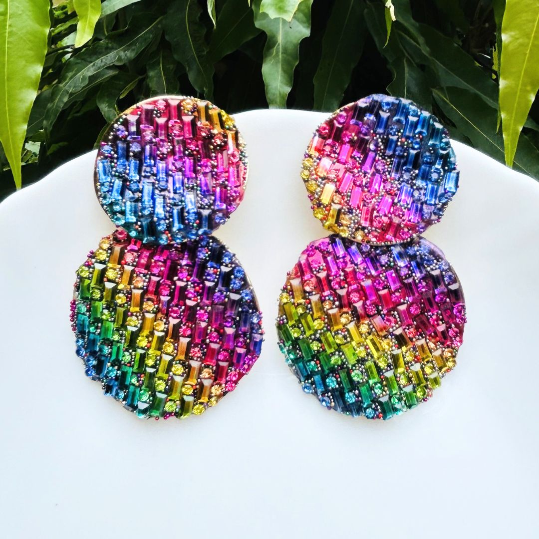 Bling Blogger Multi Layered Earrings