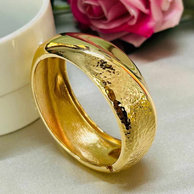 Rough Shiny Openable Kada/Cuff