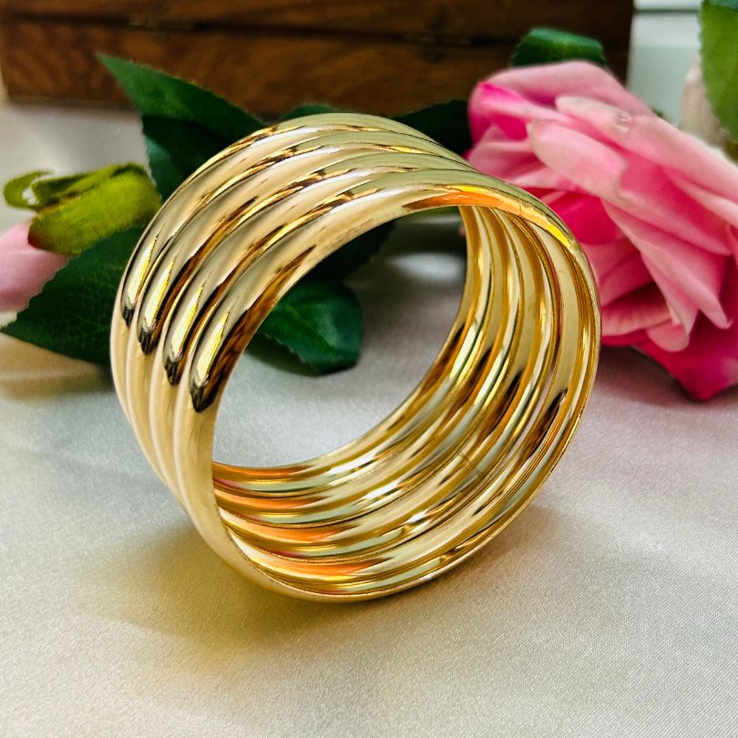 Layered Golden kada/Cuff