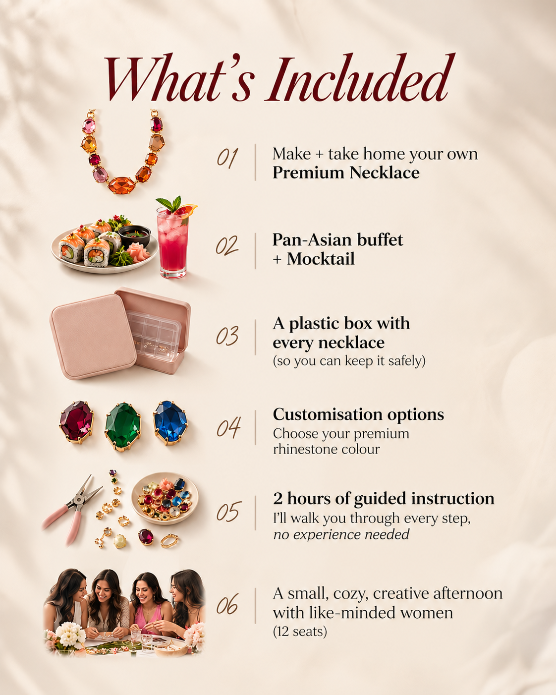 Make Your Own Necklace Workshop – MAMAGOTO Avinash One, Raipur - Saturday, 26th Sept