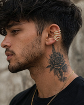 Chunky Golden Unisex Ear Cuff