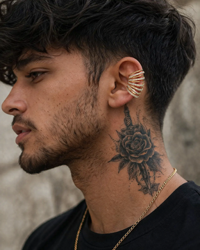 Chunky Golden Unisex Ear Cuff