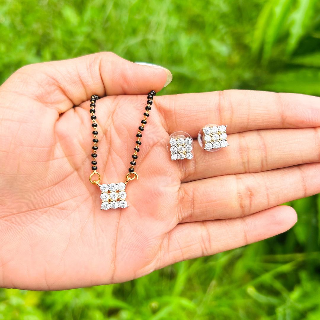 Golden Aadhya Mangalsutra Set