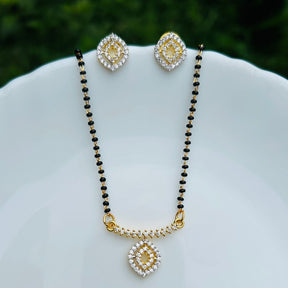 Chitra American Diamond Mangalsutra Set