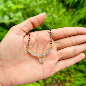 Anika American Diamond Mangalsutra Set
