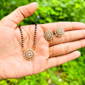 Aishwarya American Diamond Mangalsutra Set