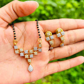 Ramya American Diamond Mangalsutra Set