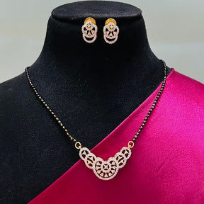 Mukta American Diamond Mangalsutra Set