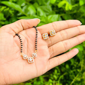 Tara American Diamond Mangalsutra Set