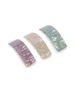 Women Set of 3 Barrettes