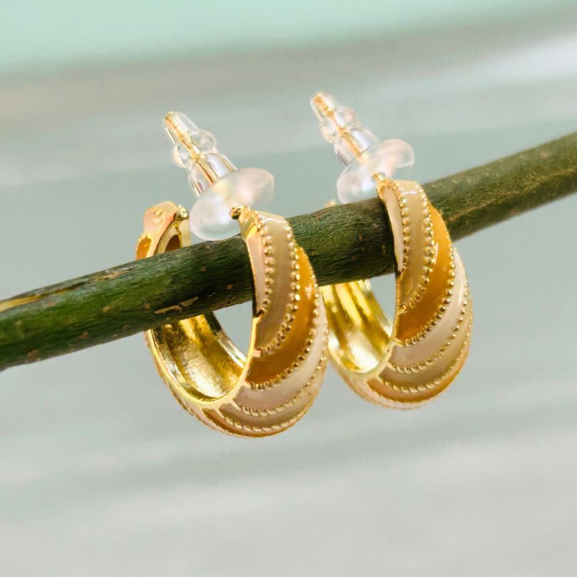 Honey Small Hoop Earrings