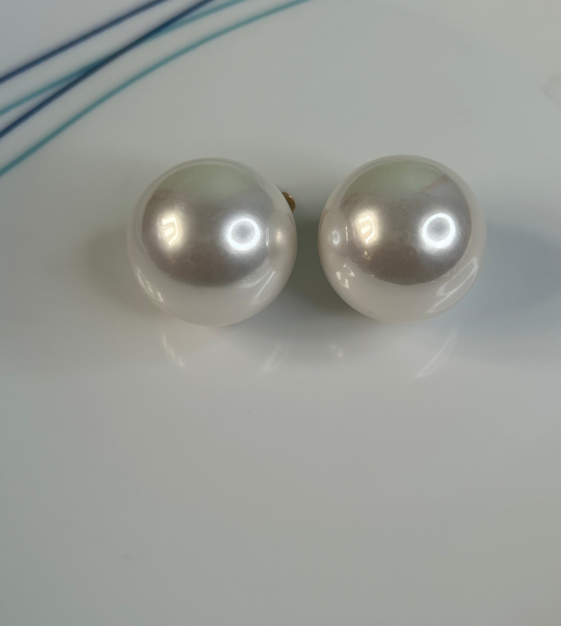 Chic Pearl Ball Stud Earrings