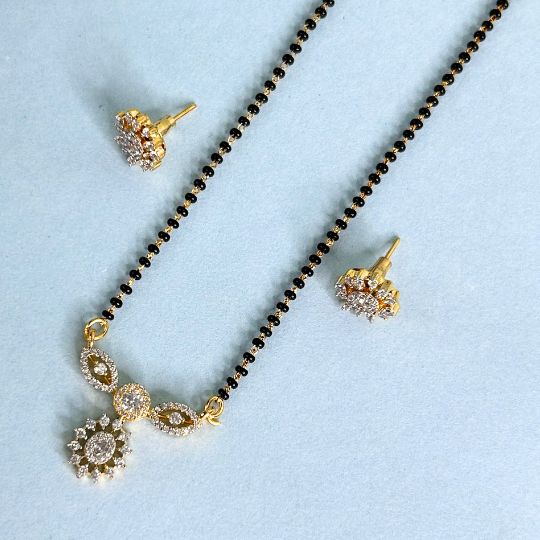 Yatika American Diamond Mangalsutra Set