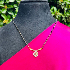 Chitra American Diamond Mangalsutra Set