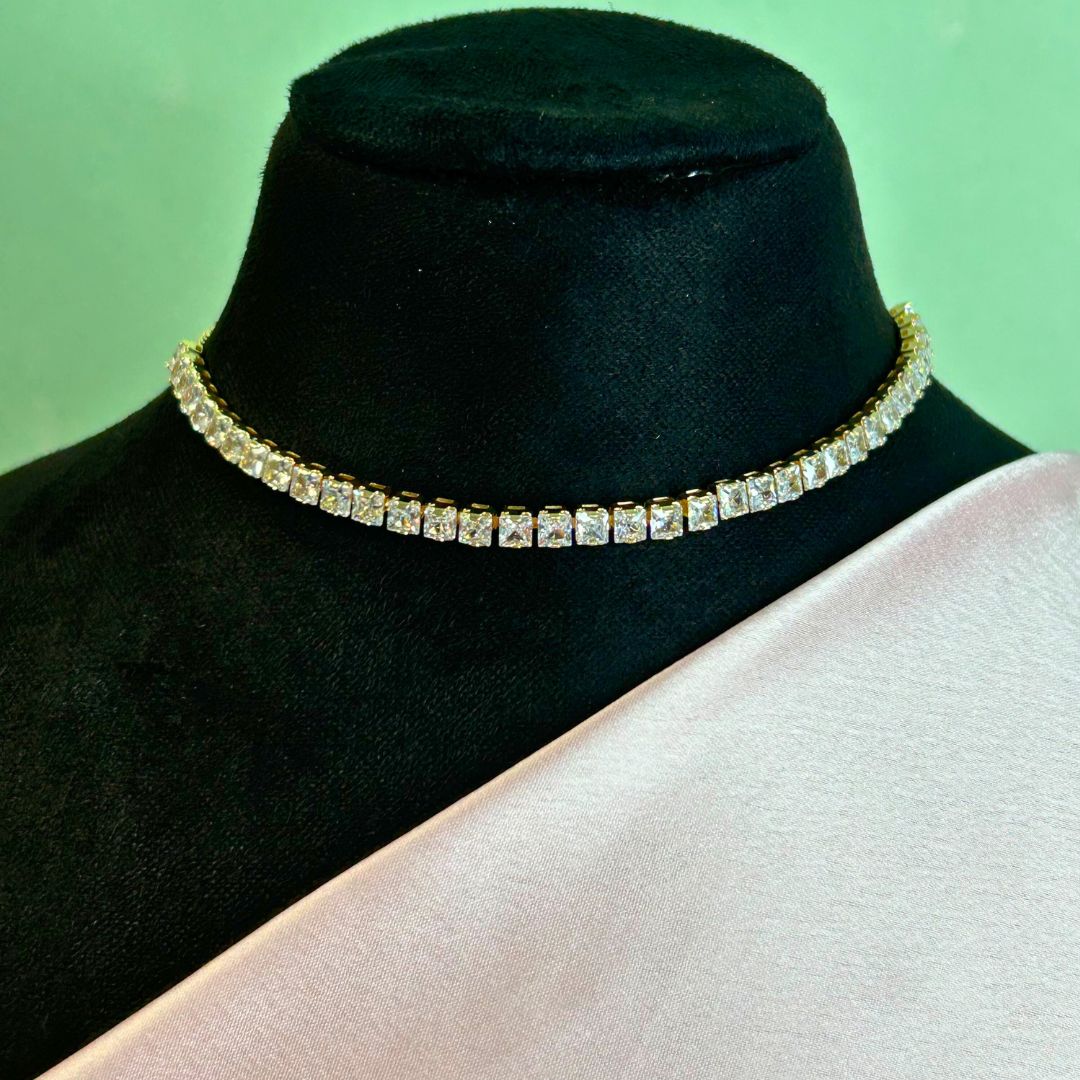 Ria American Diamond Choker