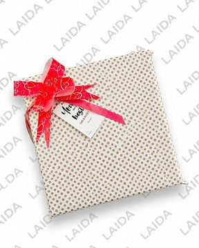 Premium Gift Wrapping Service –  White Polka Dot Collection