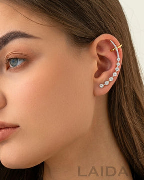 Crystal Wave AD Ear Cuff