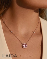 Pink Charm Ruby Pendant