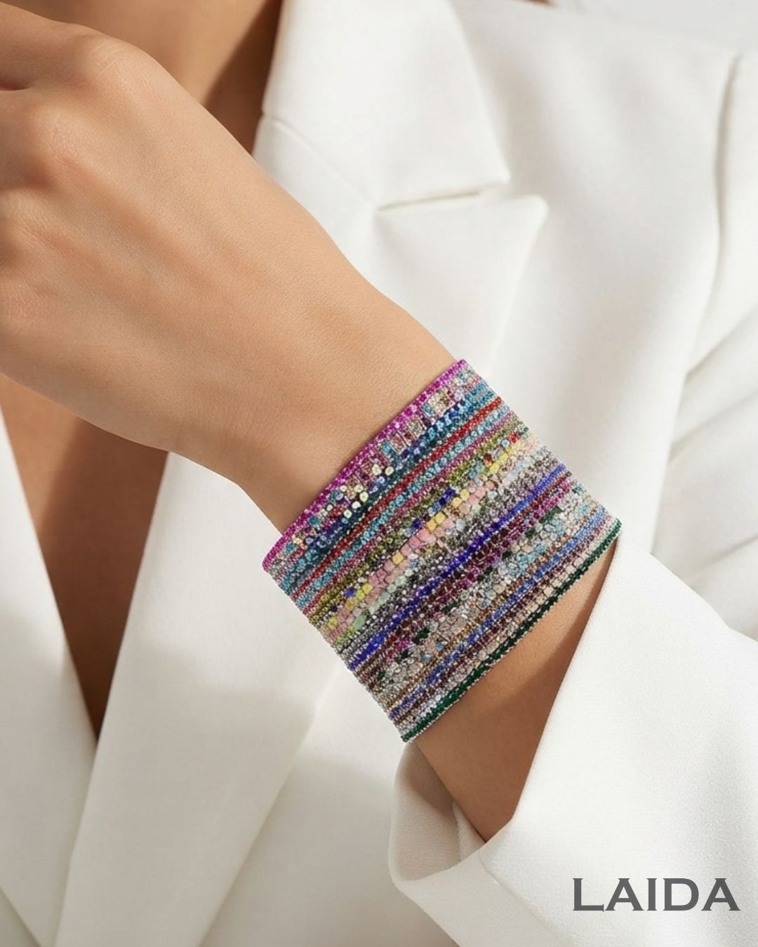 Stretchable Everyday Office Hues Bracelet - Pack of 24