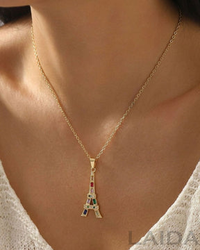 Multi Eiffel Tower Pendant