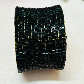 Bling Blogger Black Handcuff