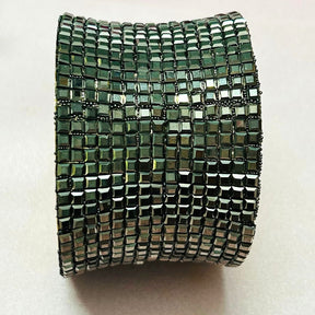 Bling Blogger Rhodium Handcuff / Kada