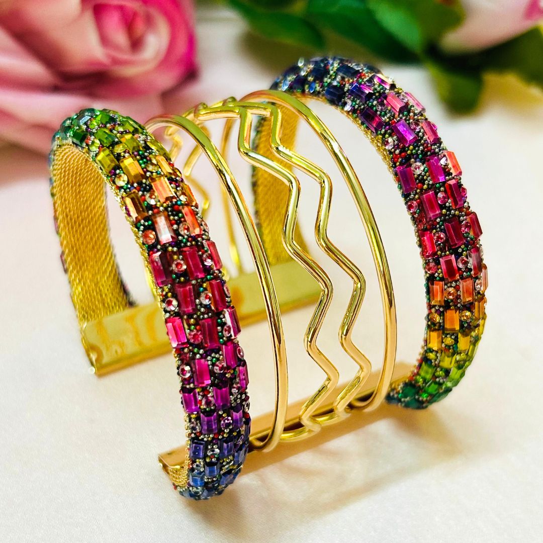 Bling Blogger Multi Handcuff/ kada