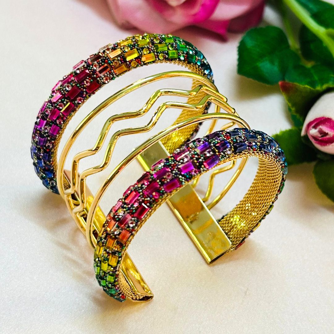 Bling Blogger Multi Handcuff/ kada