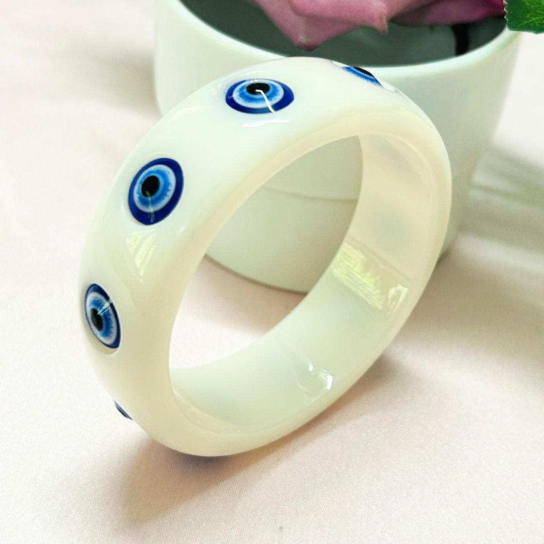 Evil Eye Resin Bracelet